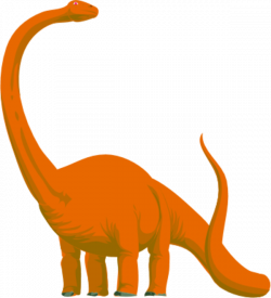 28+ Collection of Orange Dinosaur Clipart | High quality, free ...