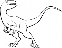 Raptor Dinosaur Drawing at GetDrawings.com | Free for personal use ...