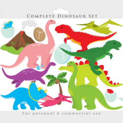 Dinosaur clipart - dinosaurs clip art, prehistoric ...