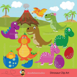 Dinosaur Clipart Dinosaurs Clip Art Dinosaur by ...