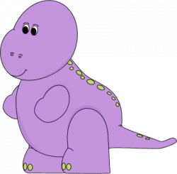 Purple Dinosaur Clip Art - Purple Dinosaur Image | dinozaury ...