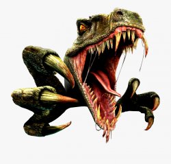 Dinosaur Mouth Png - Scary Dinosaur Png #2464200 - Free ...