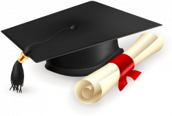 28+ Collection of Graduation Cap And Gown Clipart | High quality ...