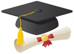 Graduation Cap And Diploma Clipart Sketch 85 - Clipart1001 ...
