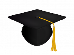 Graduation ceremony Cap Hat Clip art - Black hat 1280*960 transprent ...