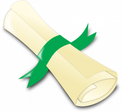 Download Green Diploma - Green Diploma Clipart PNG Image ...
