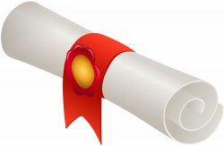 Rolled Diploma PNG Transparent Image | Gallery Yopriceville - High ...