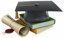 graduation cap books and diploma png - Free PNG Images | TOPpng