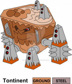 Giant Robotic Landmass Legendary Fakemon by KingsTailor on DeviantArt