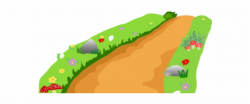 Jpg Royalty Free Library Hills Clipart Winding River - Dirt ...