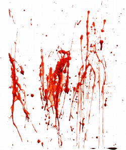 Blood Splatter Seventy-four | Isolated Stock Photo by noBACKS.com
