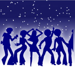Eeyrsja Disco Dancers Svg Med | Free Images at Clker.com - vector ...