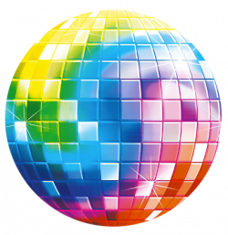 Colorful disco ball clipart images gallery for free download ...