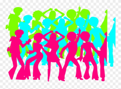 Disco, Dancers, People - Disco Party Clip Art - Png Download ...
