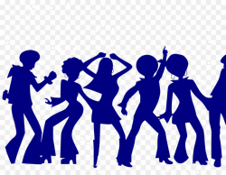 Group Of People Background clipart - Disco, Dance ...