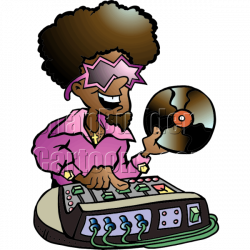 DJ Disco Mascot