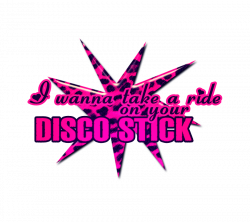 DISCO STICK - PNG TEXT by emmalinepotter on DeviantArt
