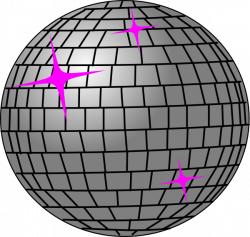 Pink And Silver Disco Ball Clip Art at Clker.com - vector clip art ...