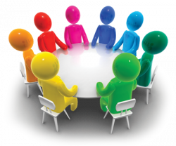 Small Group Discussion Clipart