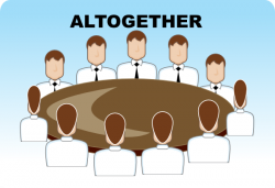 Altogether Seating Arrangement (group Discussion) Clip Art ...