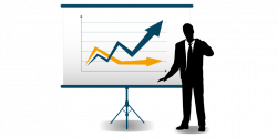 business presentation clipart business stick figure drawing graph ...