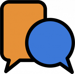 Clipart - Moodle discussion icon
