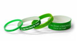 Lyme Disease Awareness Wristbands | Custom Disease Prevention Bracelet