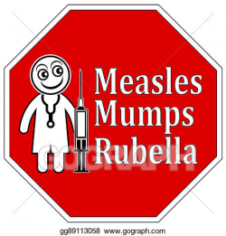 Stock Illustration - Measles mumps rubella shot. Clipart ...