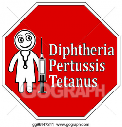 Drawing - Diphtheria pertussis tetanus shot. Clipart Drawing ...