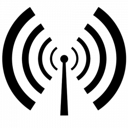 Dish Antenna Symbol. Amazing Satellite Dish Icon Radar Sign Antenna ...