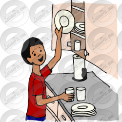 Put Dishes Away free clipart | Clipart Finders