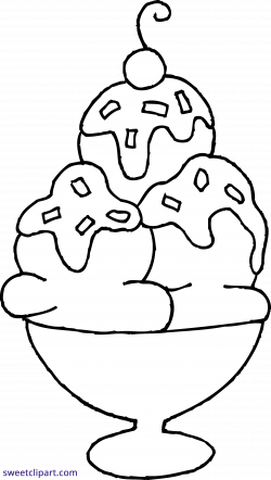 Ice Cream Sundae Coloring Page Free Coloring Pages Download | Xsibe ...