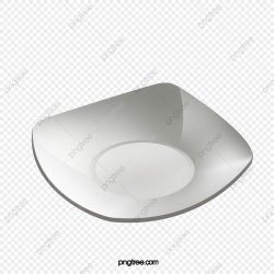 A Square Deep Dish, Tableware, Empty Plate, White Porcelain ...