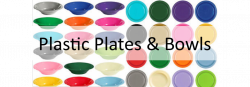 Plastic Plates & Bowls - Party World