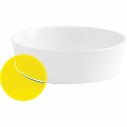 Update Magic Grip baking dish 20 cm + lid 21 cm white