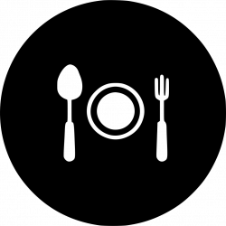 Kitchen Plate Spoon Fork Egg Recipe Svg Png Icon Free Download ...