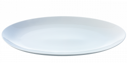 Empty Plate Flat transparent PNG - StickPNG