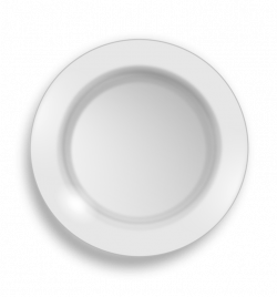 Clipart - white plate