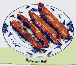 Clipart - Barbecued Beef