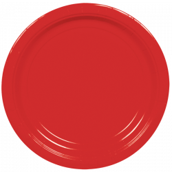 Big Party Pack Paper Plates 7in Pkt 50 Red | Holiday - Christmas ...