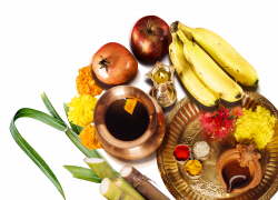 Chhath Puja Sup fruits thali PNG Transparant image