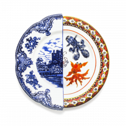 Seletti Hybrid Collection, Isaura Dinner Plate - Gessato