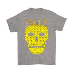 Men's Smiley Face Skull T-Shirt | Products | Pinterest | Smiley ...