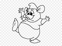 Mouse - Easy Drawing Of Disney Characters Clipart (#4153402 ...