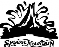 Splash mountain svg | Etsy