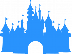 Disney Castle silhouette - Free Vector Silhouettes | Creazilla