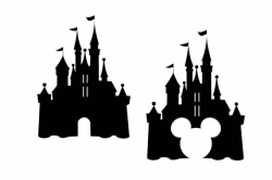 Disney castle svg, Castle clipart, Disney svg Disney dxf, castle  silhouette, Mouse svg, Mickey dxf, Disney vector