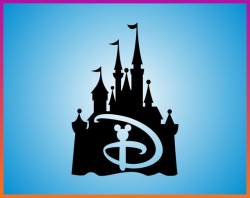 Disney Castle SVG Magic Kingdom Disneyland clipart Cut File ...