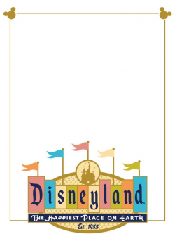 Disneyland (retro logo) - Project Life Disney Journal Card ...