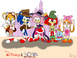 Disney and Sonic Afternoon (Gang in Coslplays) by MartonSzucsStudio ...